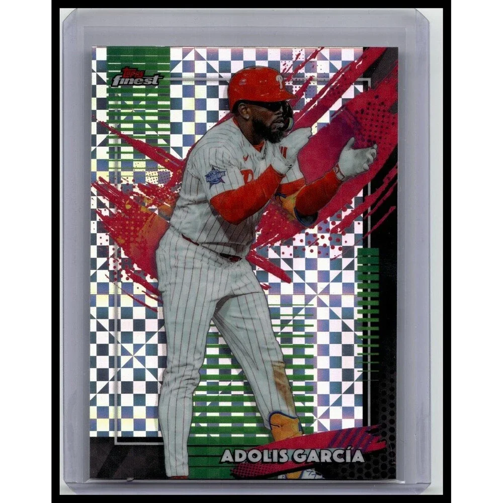 2026 Topps Finest Adolis García #256 Phillies Rare